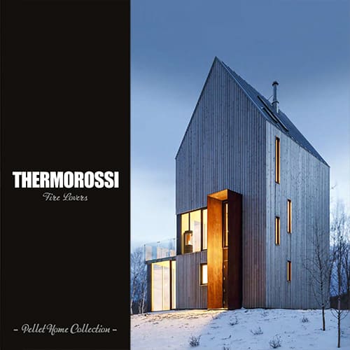 Cover catalogo Thermorossi - Pellet Home Collection 2022